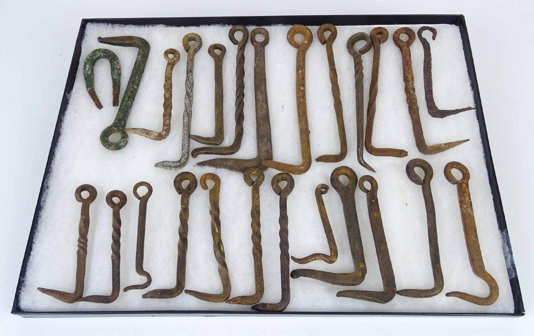 Collection Of Iron Hearth Hooks (1 of 5)