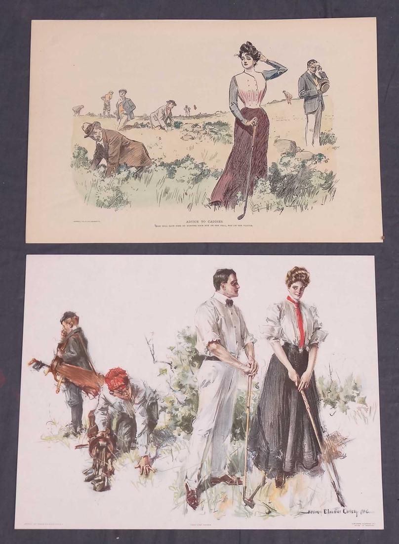 Antique Golf Prints (2) (1 of 5)