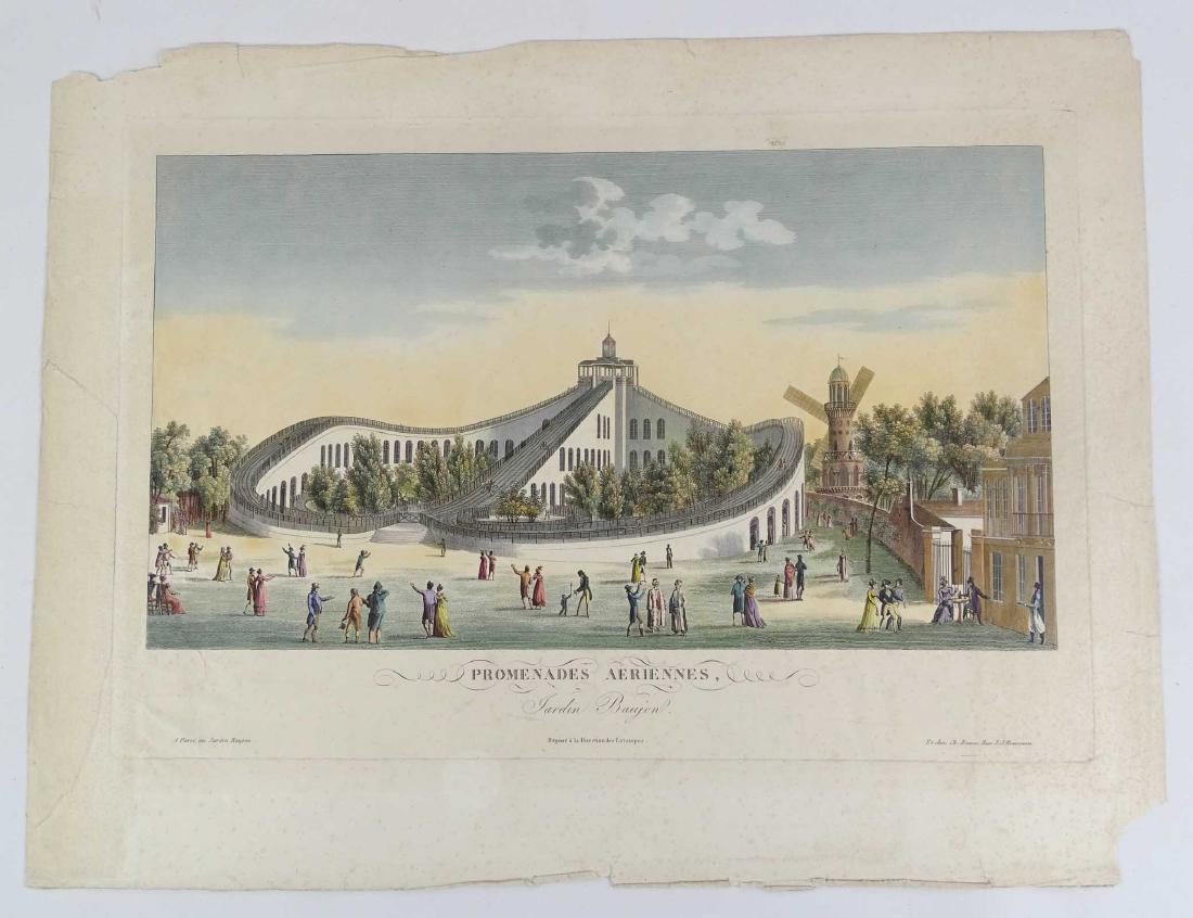 Early French Roller Coaster Print (1 of 7)