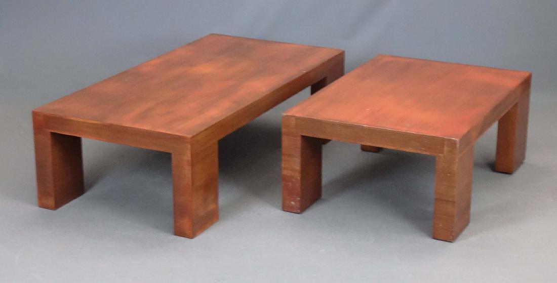 Pair Of Italian Modern Design Coffee Tables (1 of 7)