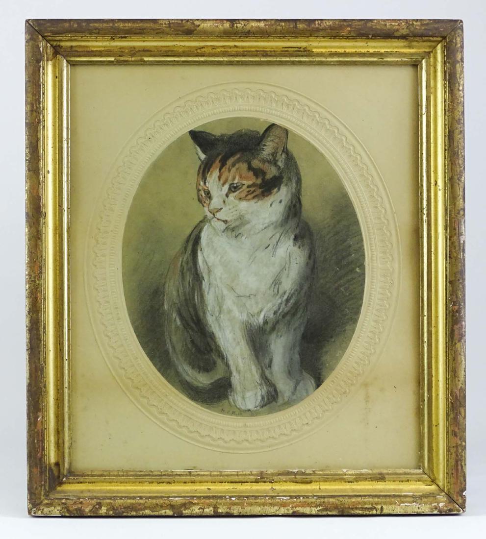 19th c. Portrait Of A Cat (1 of 3)