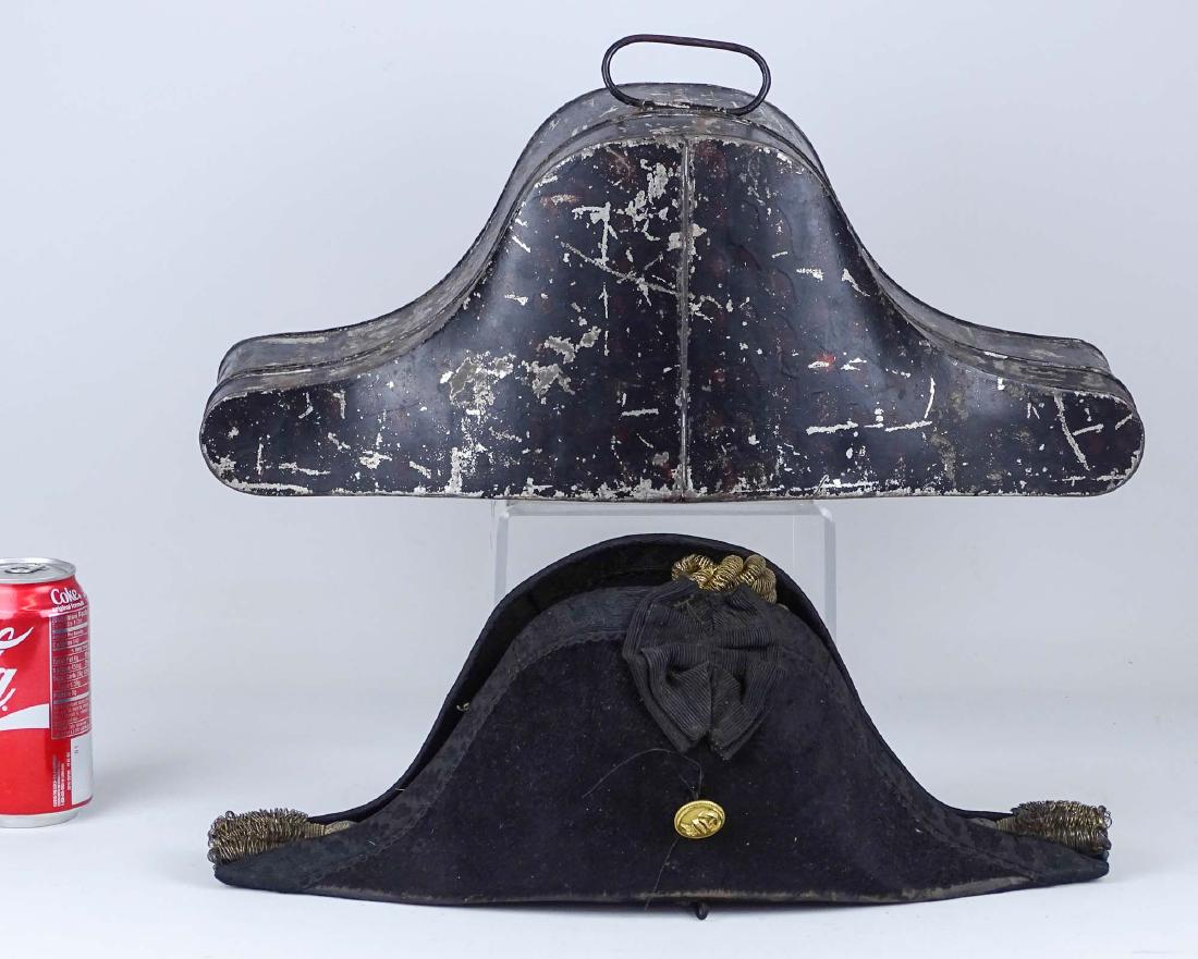 Early Naval Military Hat In Fitted Case (1 of 12)
