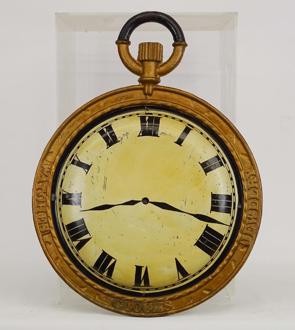 19th c. Clock Trade Sign (1 of 5)