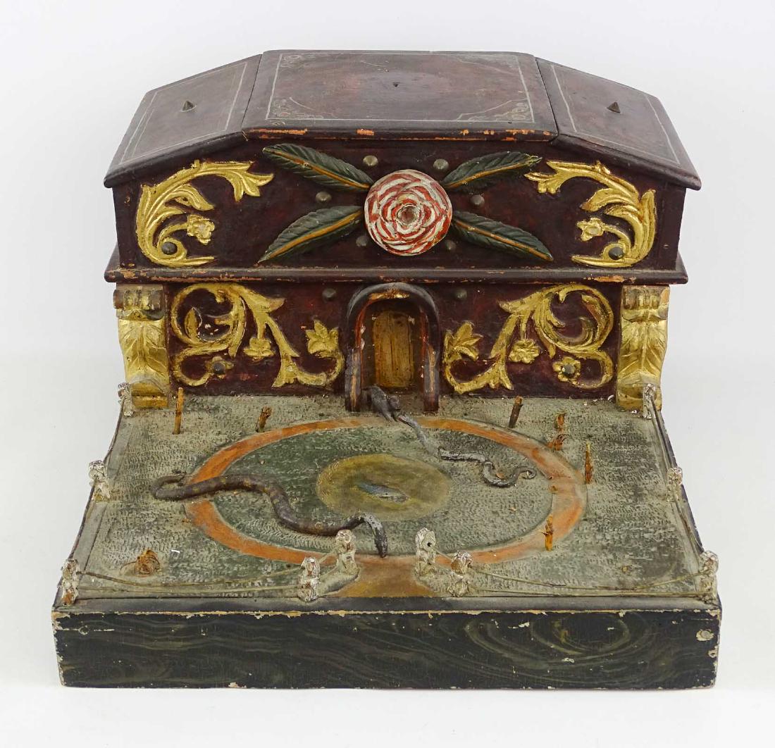 19th c. Folk Art Sewing Box (1 of 10)