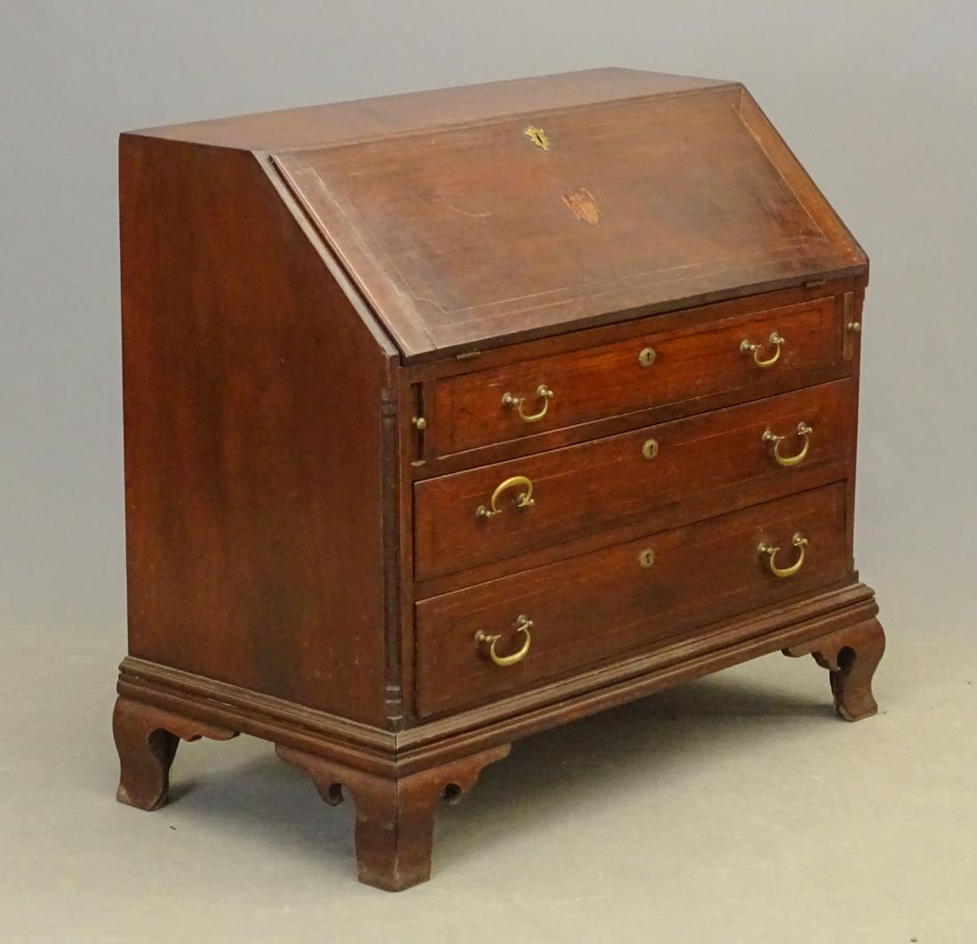 18th c. Chippendale Slant Lid Desk (1 of 9)