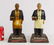 Pair Vintage Cast Beer Advertising Holders