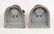 Pair Vintage Cast Beer Advertising Holders - 4