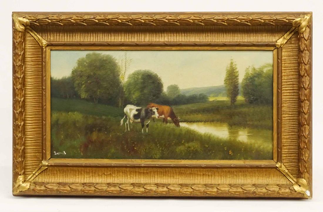 Durant, 19th c. Landscape With Cows (1 of 7)