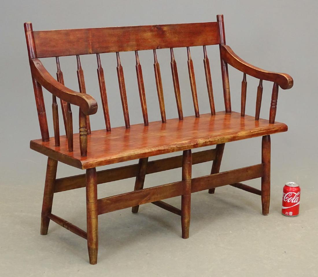 Rare Child's Deacon's Bench (1 of 3)