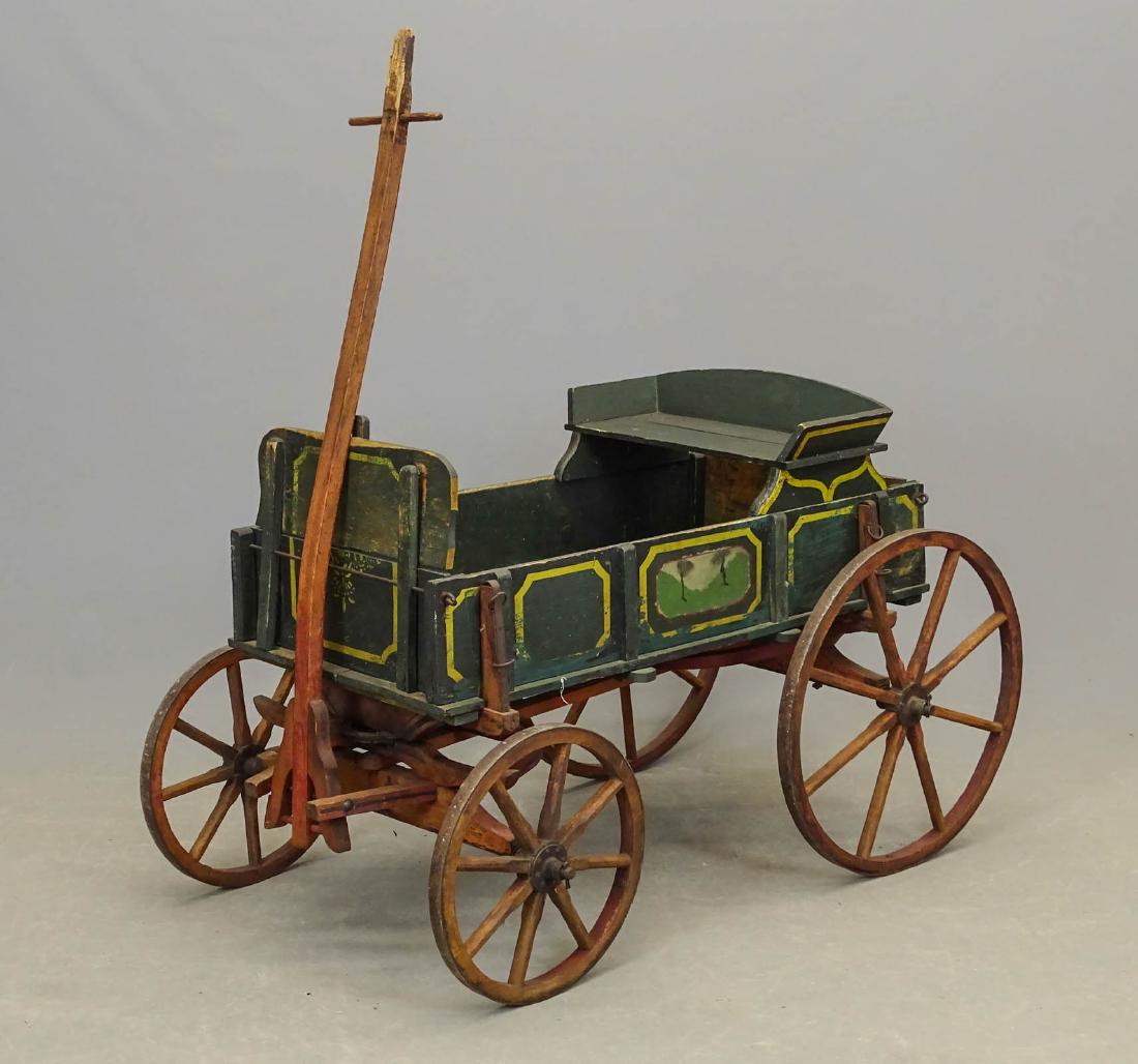 19th c. Child's Wagon (1 of 5)