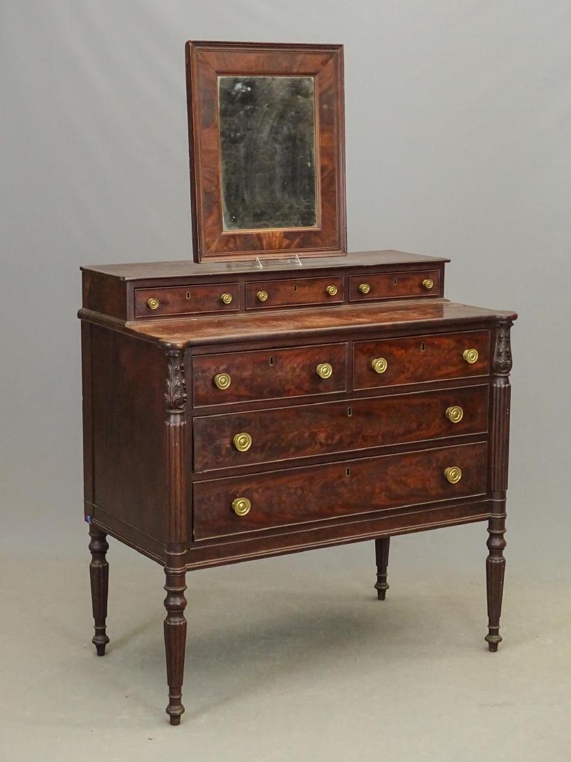 19th c. Salem Mass. Dressing Chest (1 of 9)