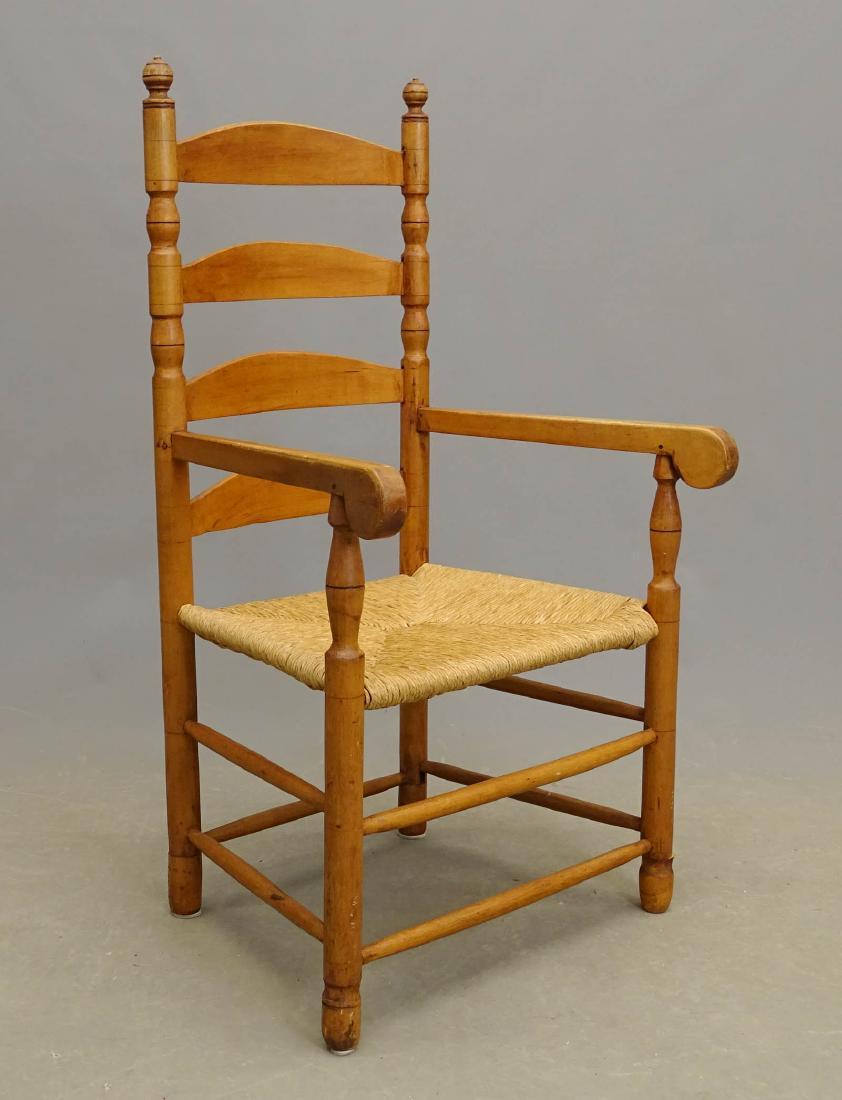 18th c. Ladderback Chair (1 of 4)