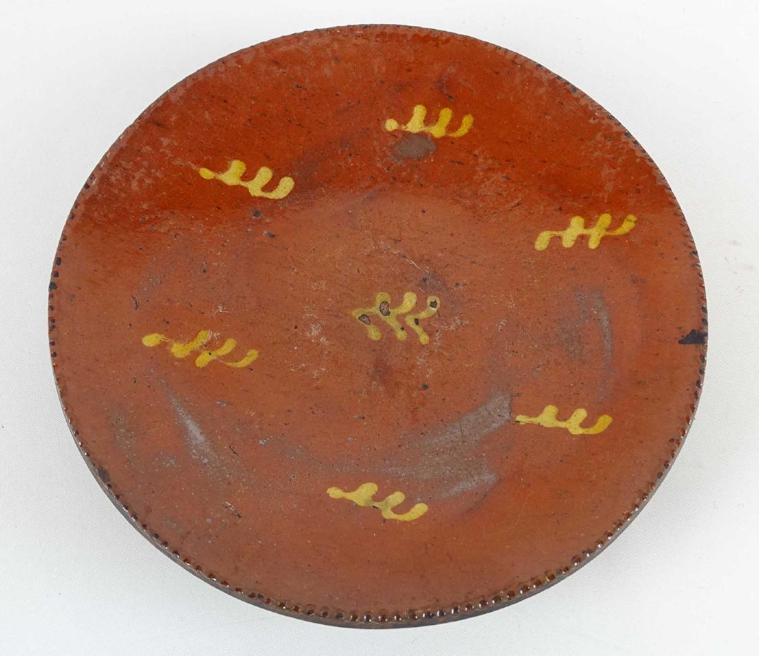 19th c. Redware Dish (1 of 3)