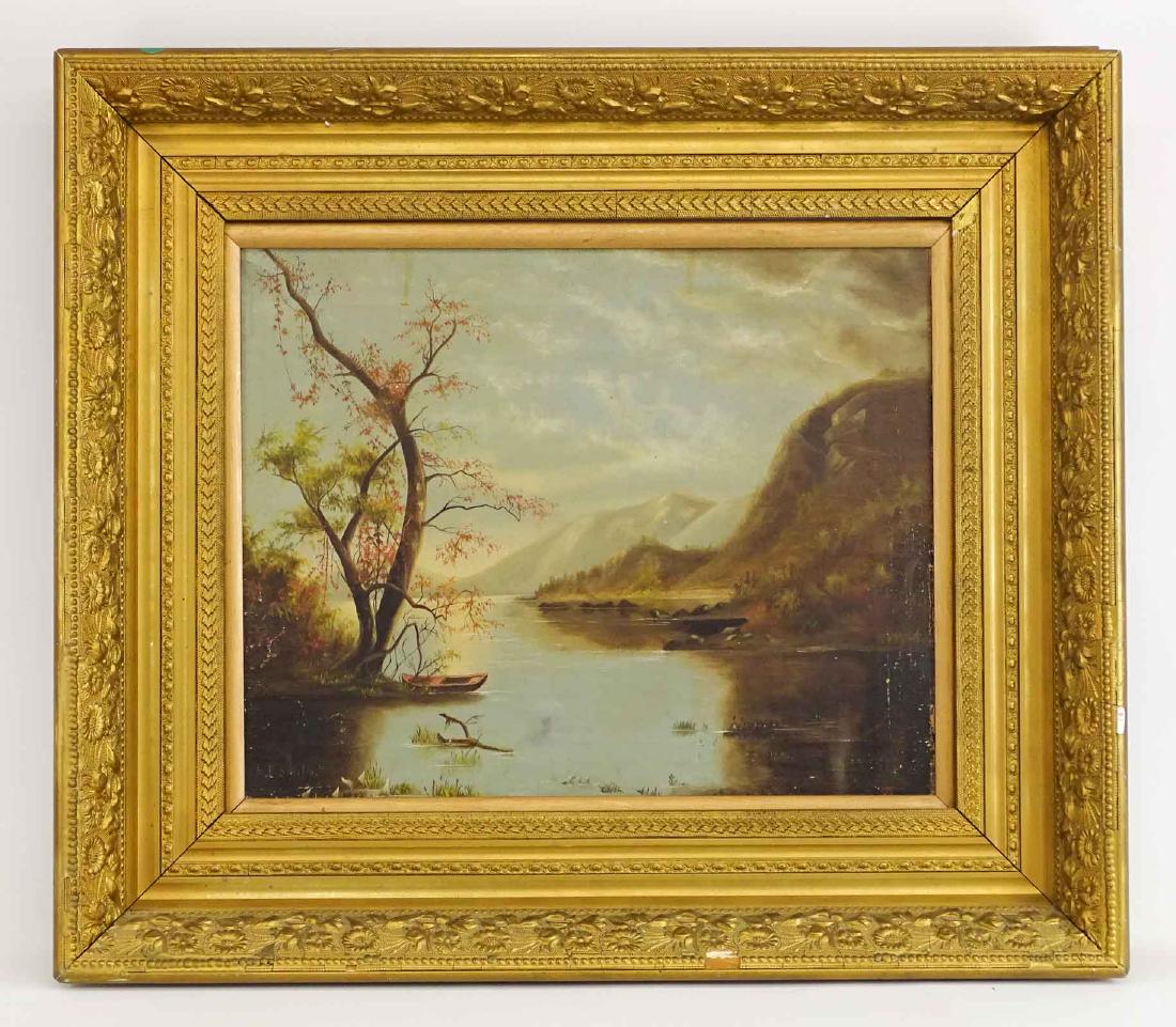 19th c. Hudson River School, Landscape (1 of 7)