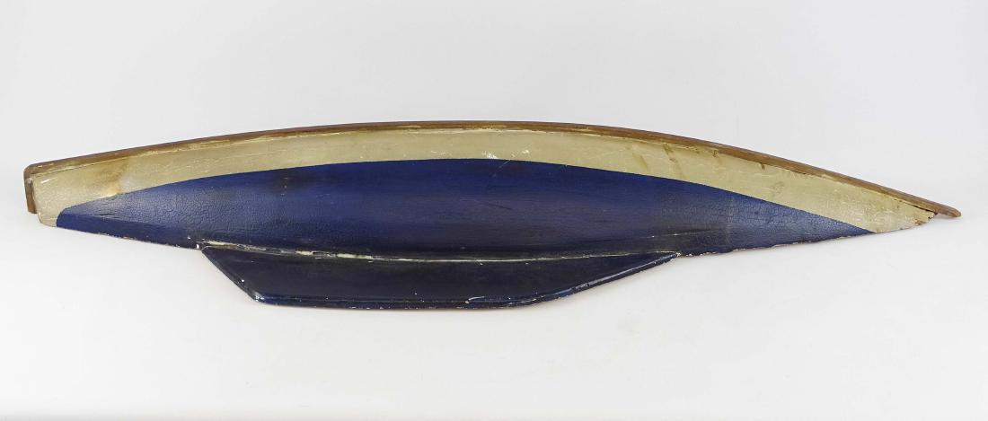 Early Half Hull Boat Model - 4