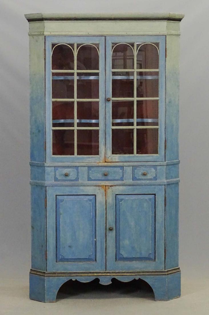Canadian Corner Cupboard Jan 01 2019 Copake Auction Inc In Ny