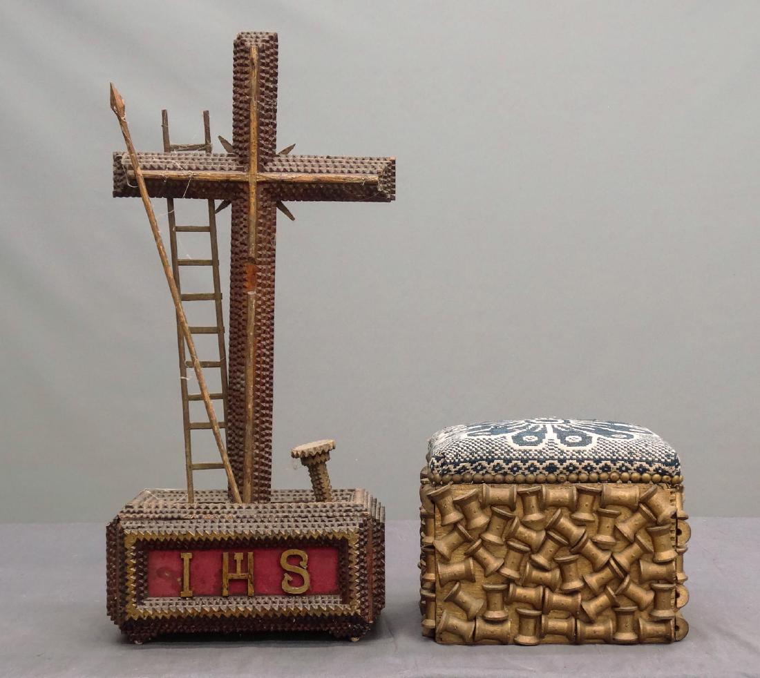 Tramp Art Lot (1 of 10)