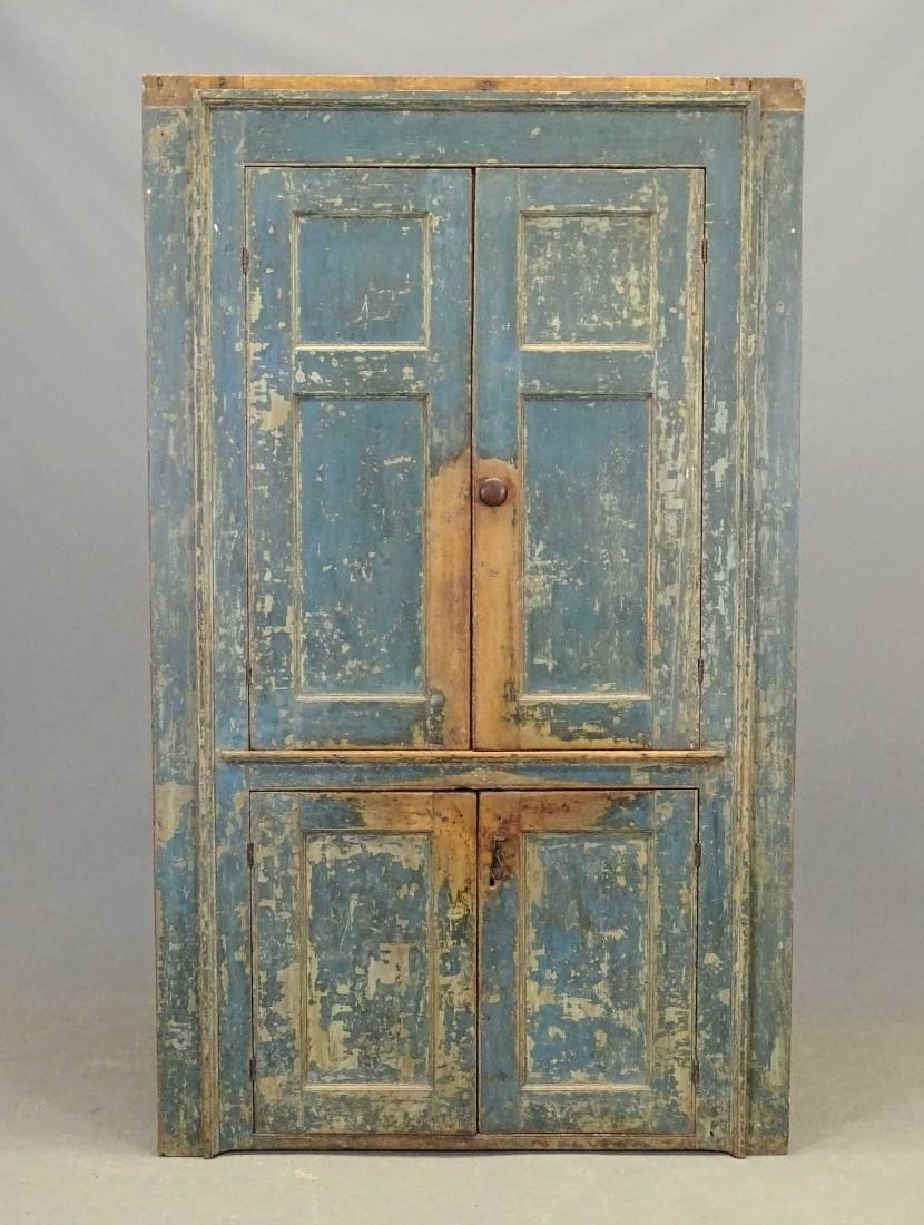 19th c. Corner Cupboard (1 of 6)