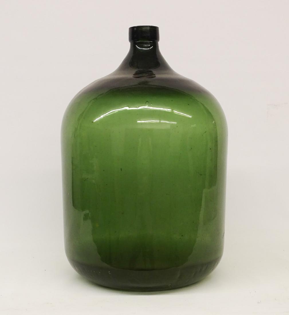 Early Green Glass Bottle (1 of 5)
