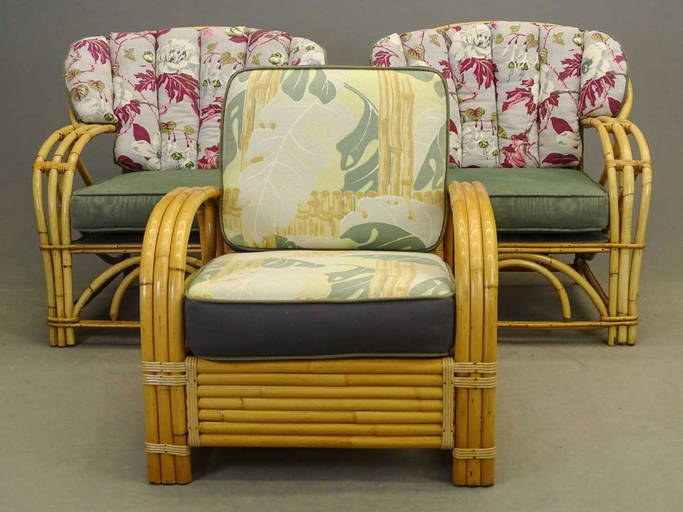 Vintage Bamboo Chairs