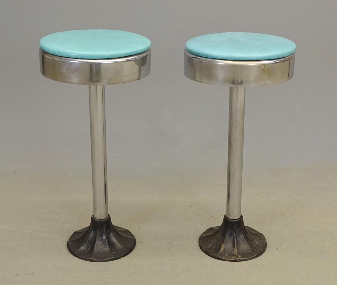 Pair Vintage Stools (1 of 5)
