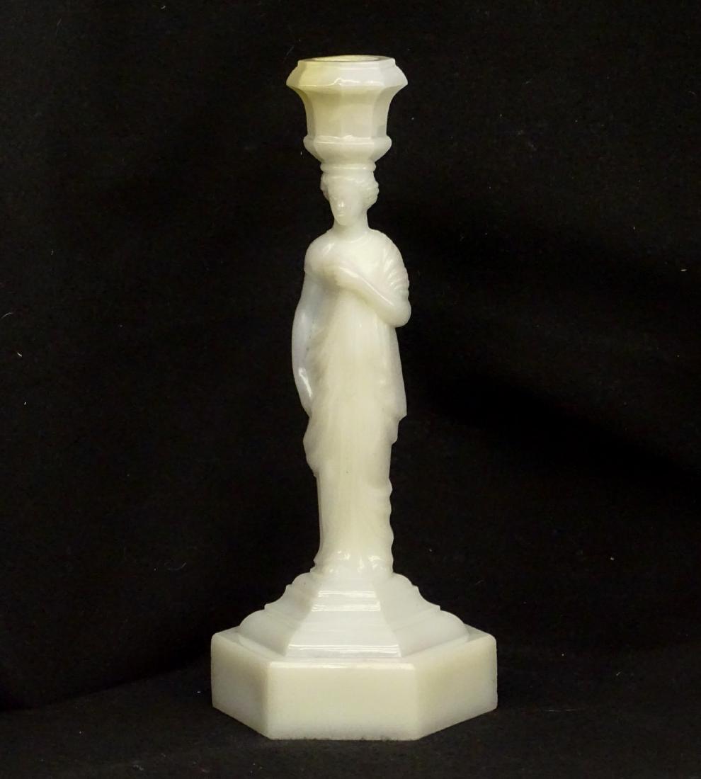 New England Glass Company Candlestick (1 of 3)