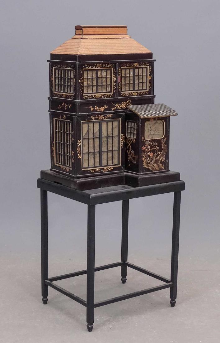 Asian Lacquered Cabinet (1 of 6)