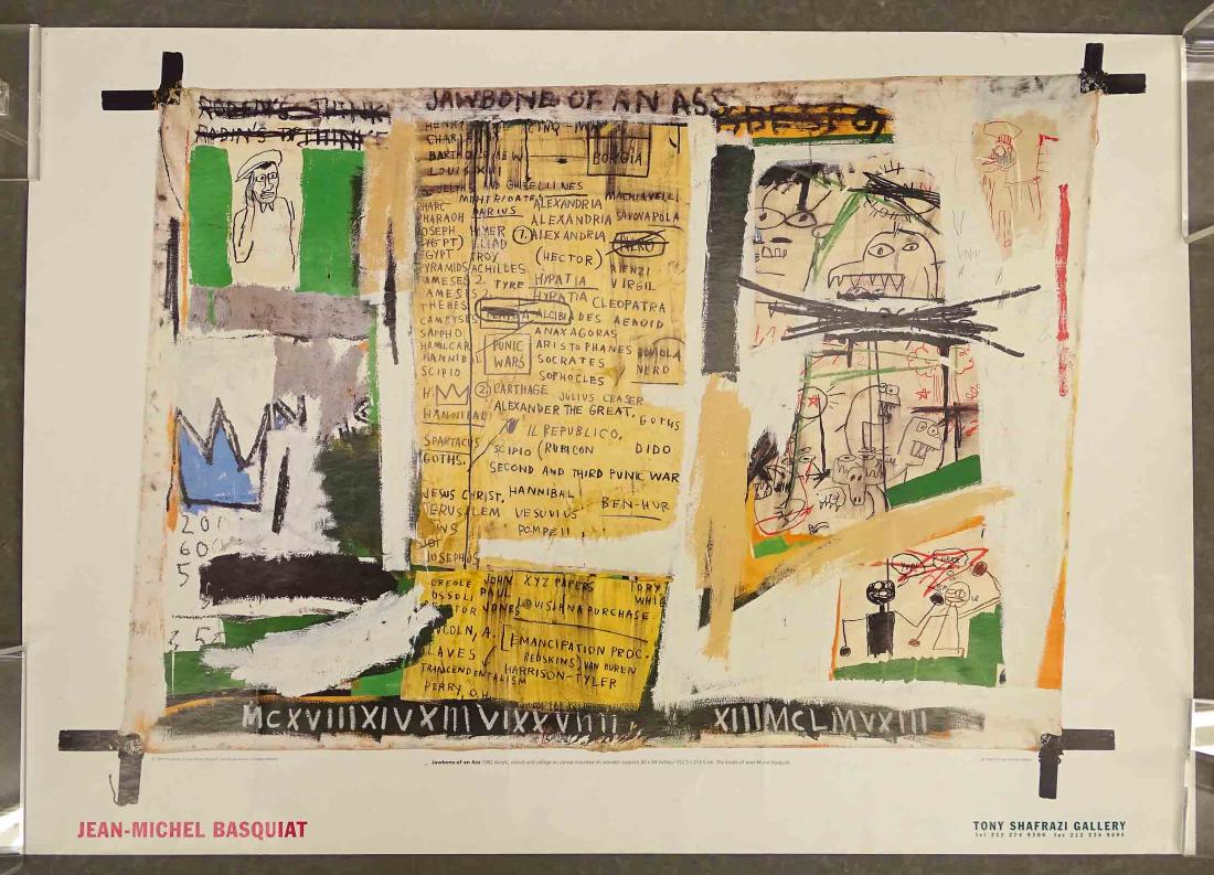 Jean-Michel Basquiat Exhibition Poster (1 of 6)