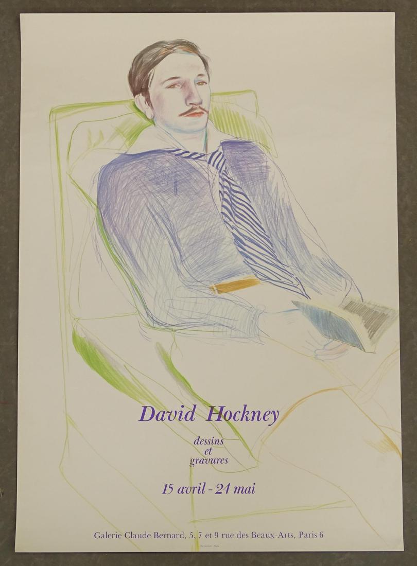David Hockney Exhibition Poster (1 of 1)