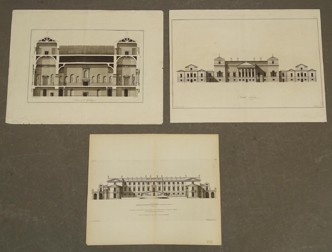 British Palladian Architectural Prints (3) (1 of 5)