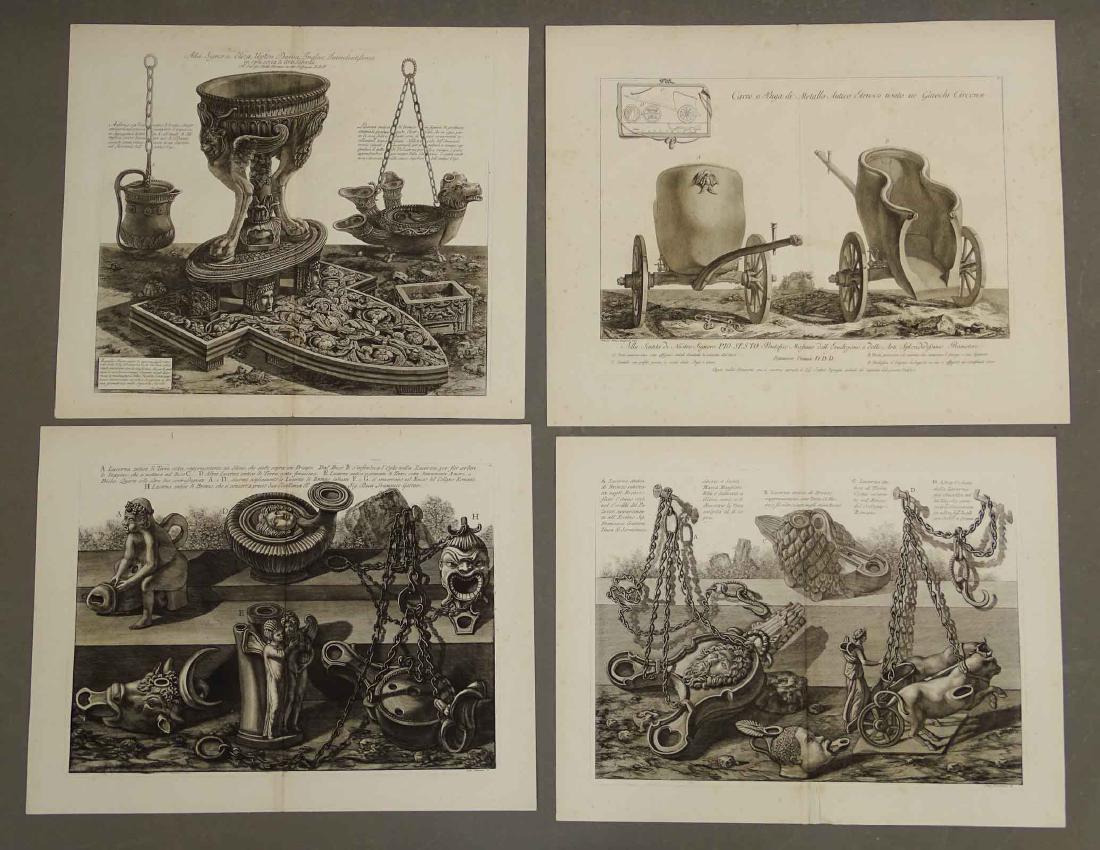 Piranesi Vasi Ancient Roman Prints (4) (1 of 6)