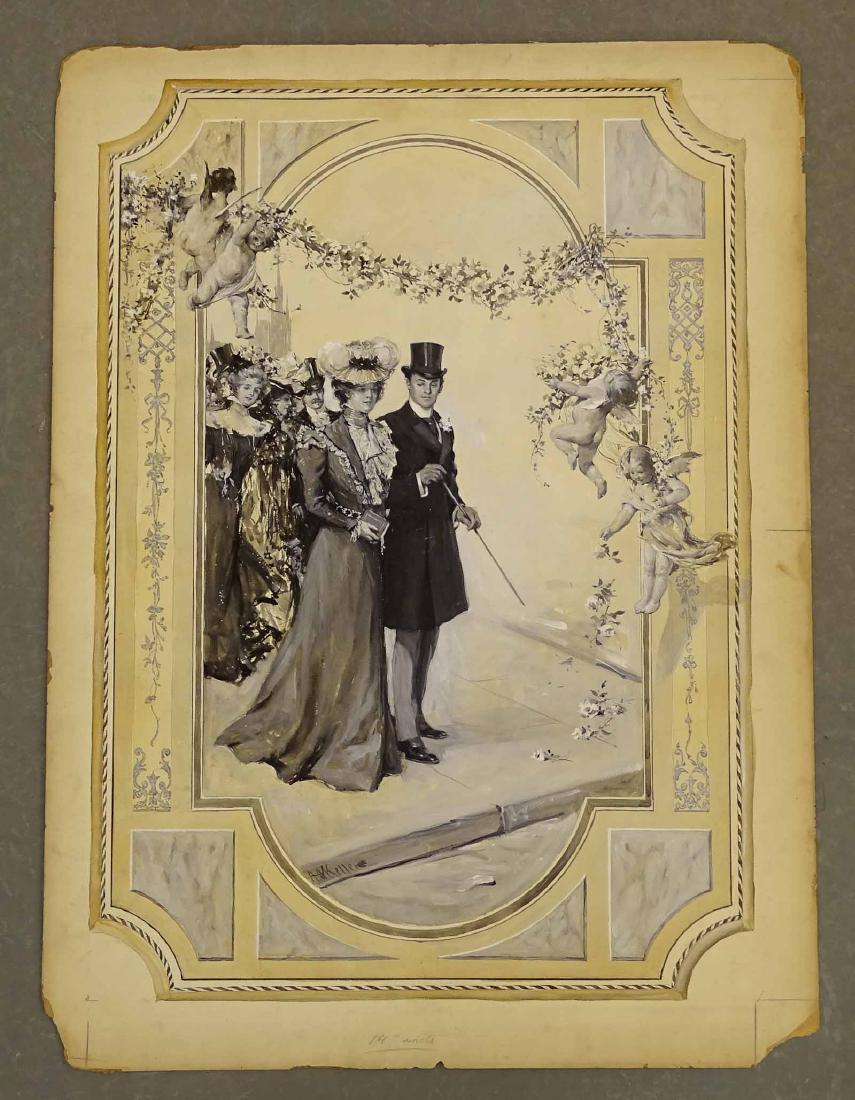 Arthur Keller Illustration Art Wedding (1 of 3)