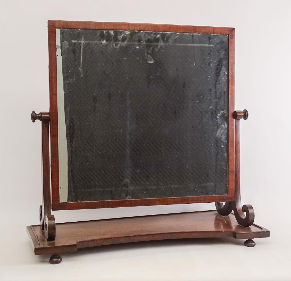 19th c. Shaving Mirror (1 of 3)