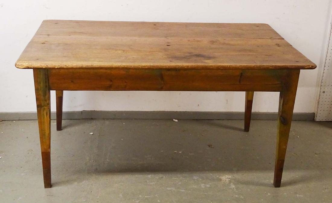 19th c. Farm Table (1 of 2)