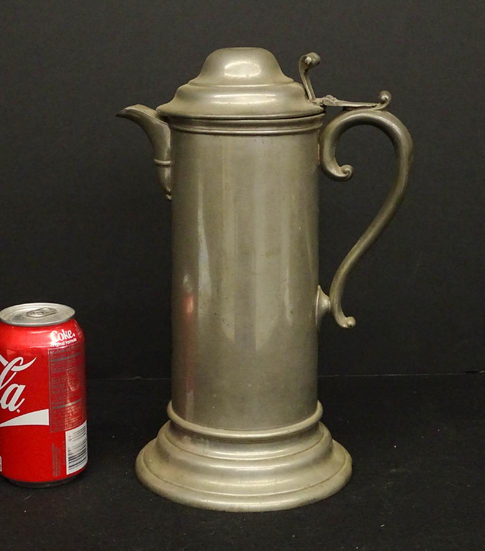 19th c. Pewter Flagon (1 of 3)