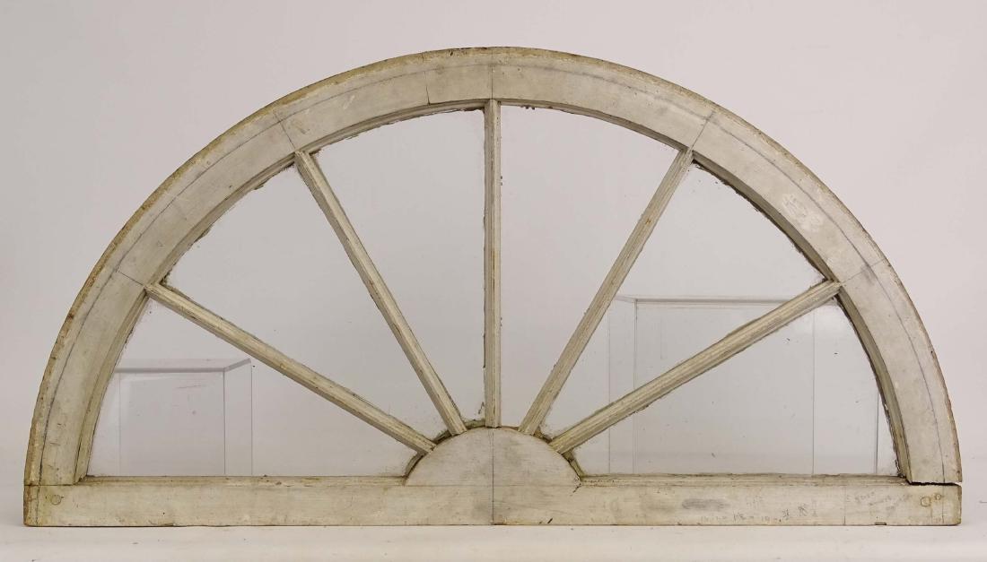 19th c. Demilune Window (1 of 2)