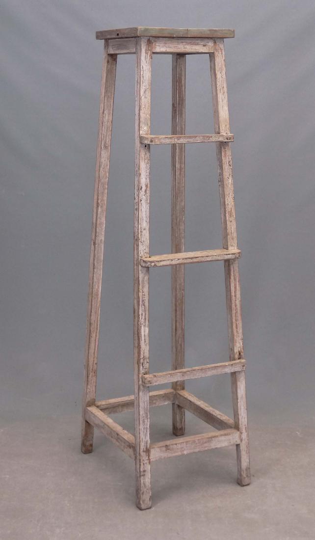 Primitive Ladder Stool (1 of 2)