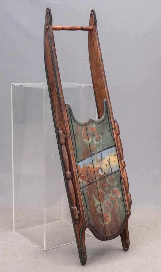 19th c. Child's Runner Sled (1 of 3)