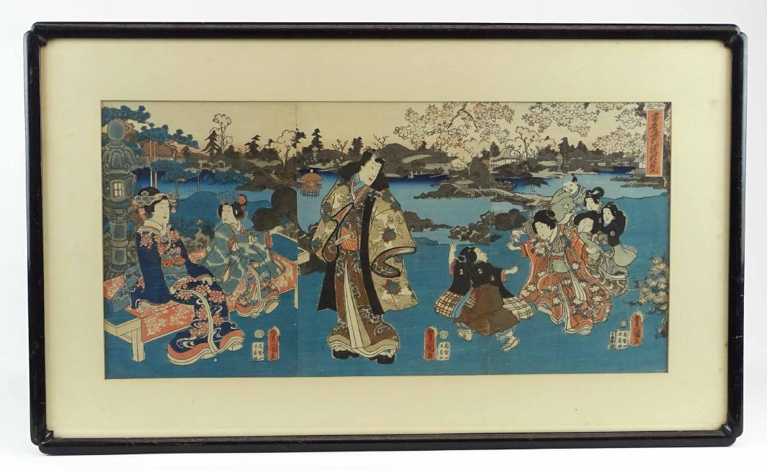 Japanese Woodblock Print (1 of 6)