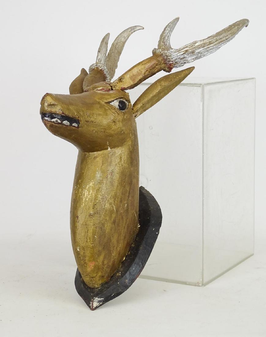 Folk Art Deer Head (1 of 5)
