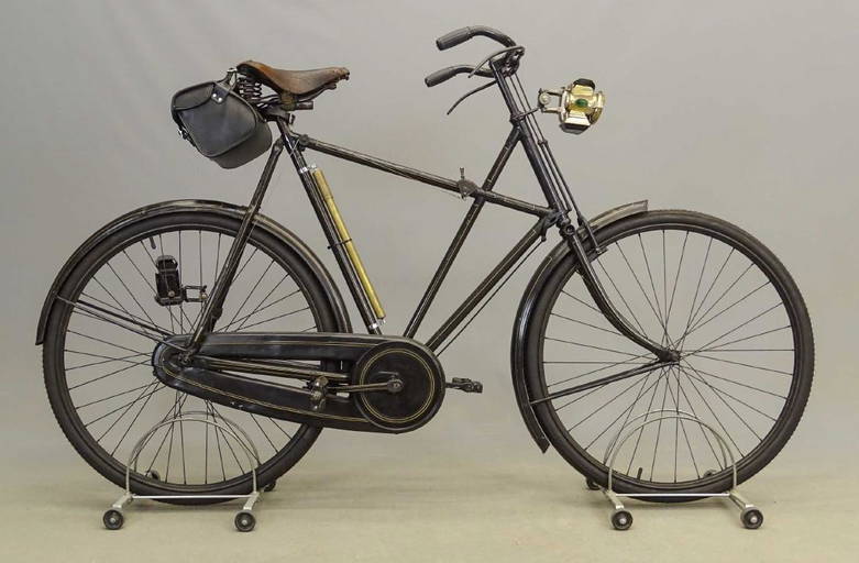 Vintage English Cross Frame Bicycle