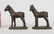 Pair Labeled Littco Horse Bookends