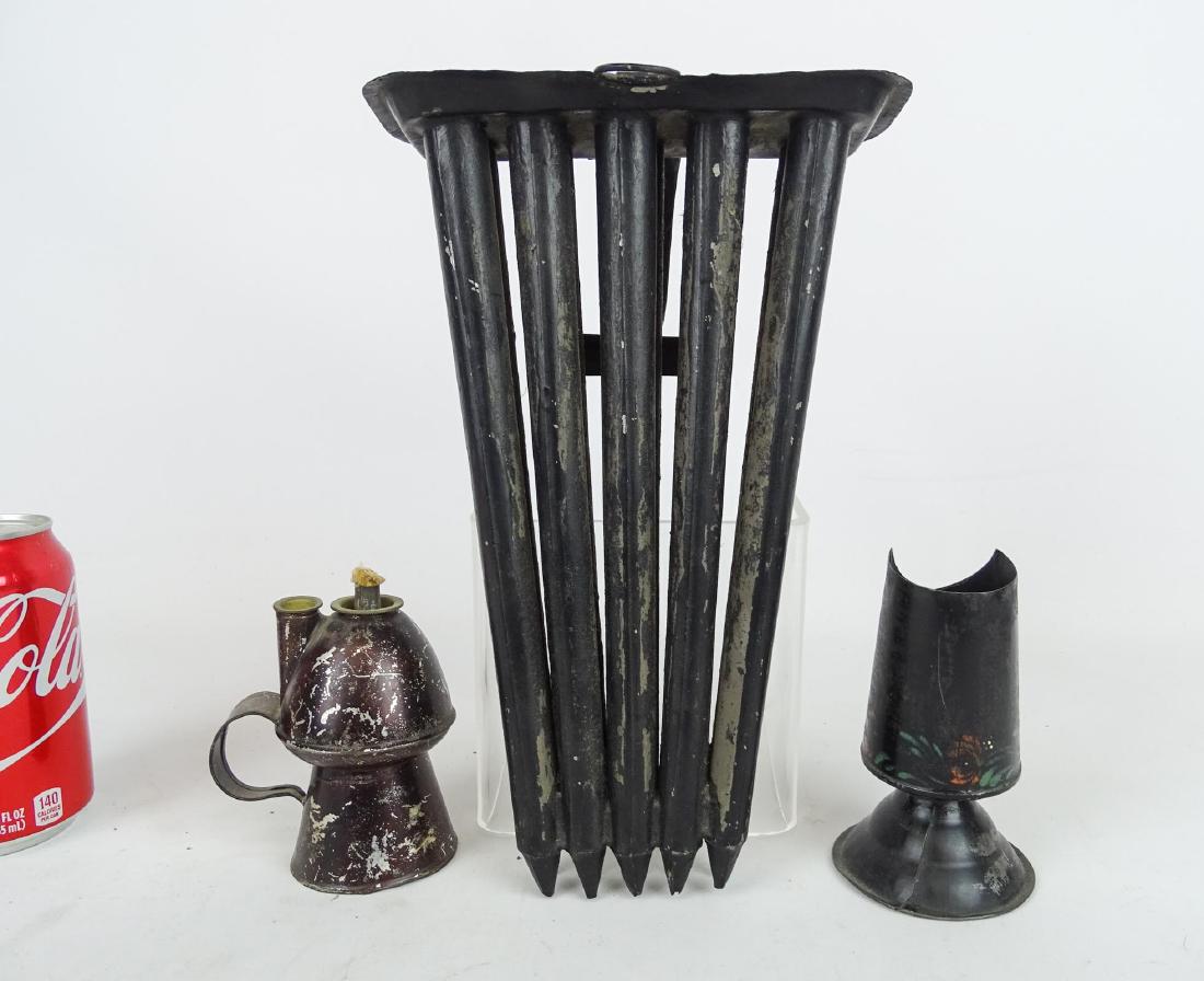 Early Tin Mold Lot (1 of 8)