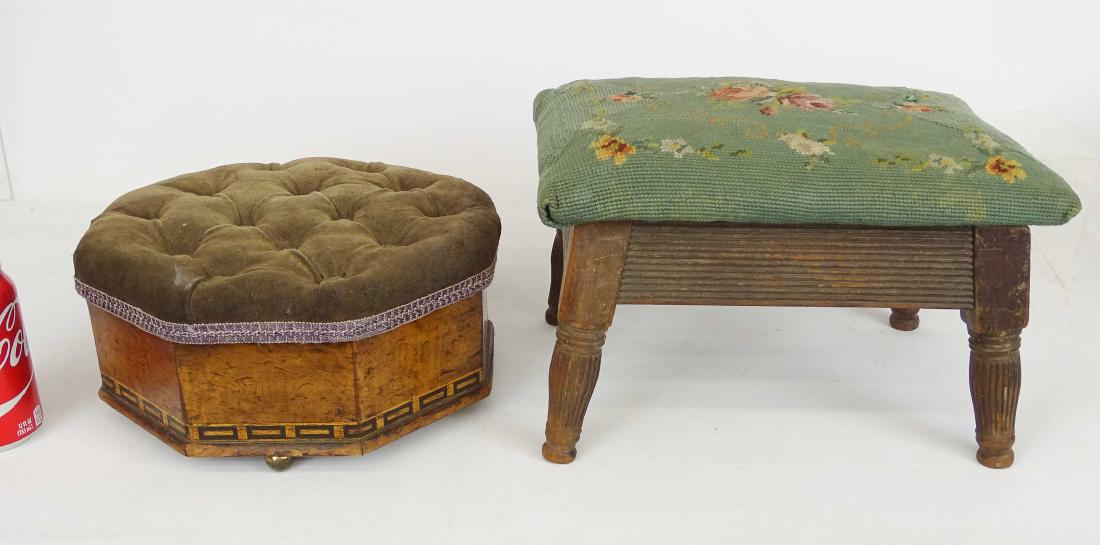 19th c. Footstool Lot (1 of 7)