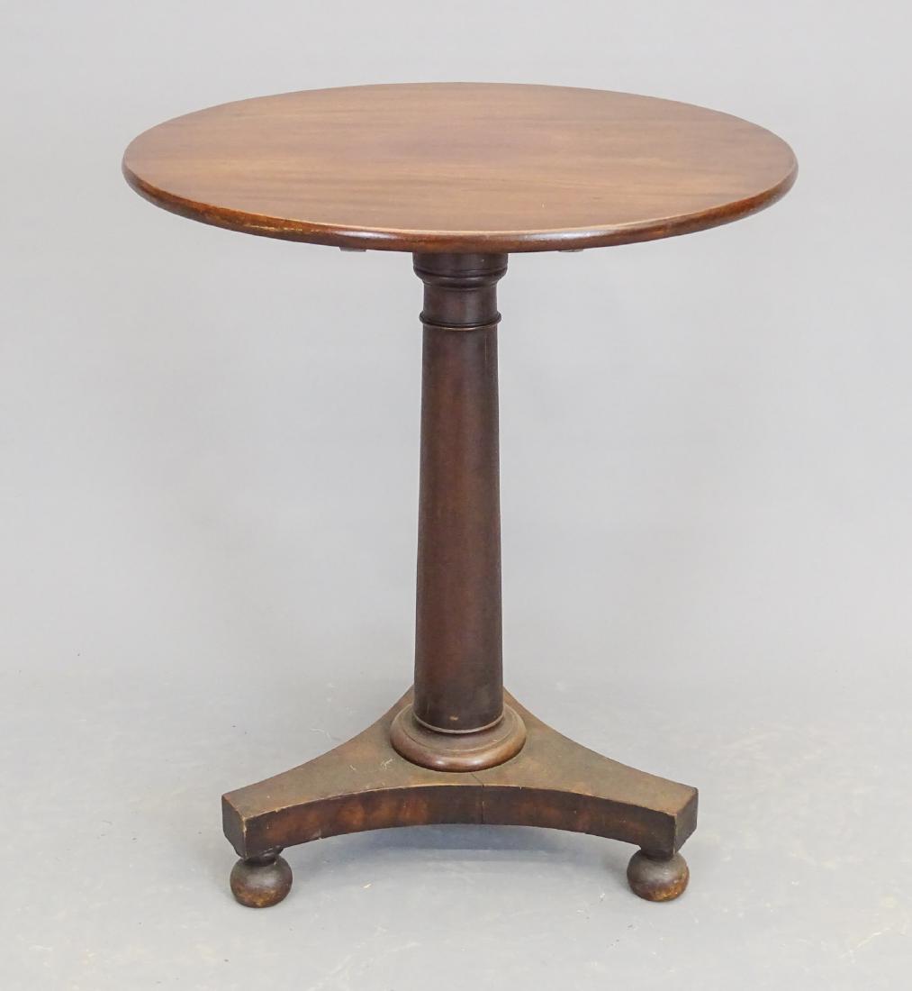 19th c. Empire Tilt Top Table (1 of 9)