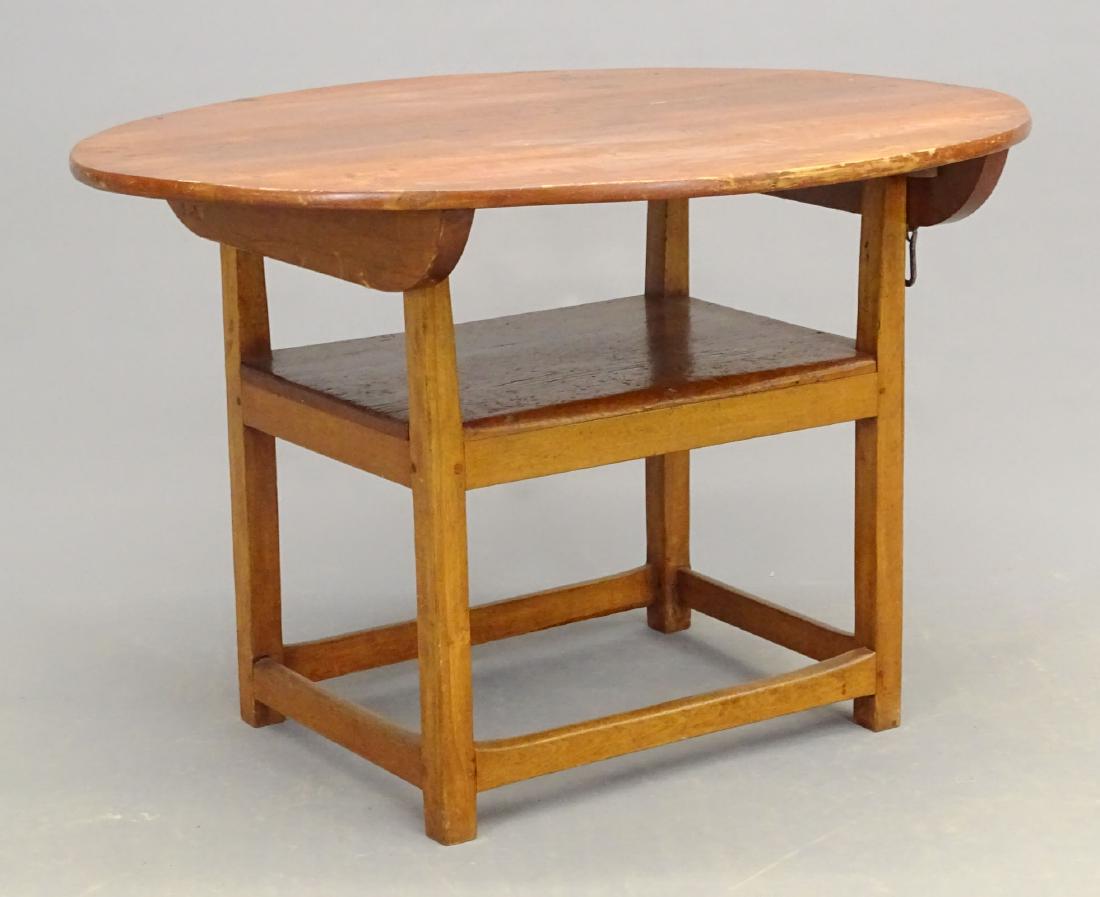 19th c. Pine Hutch Table (1 of 2)