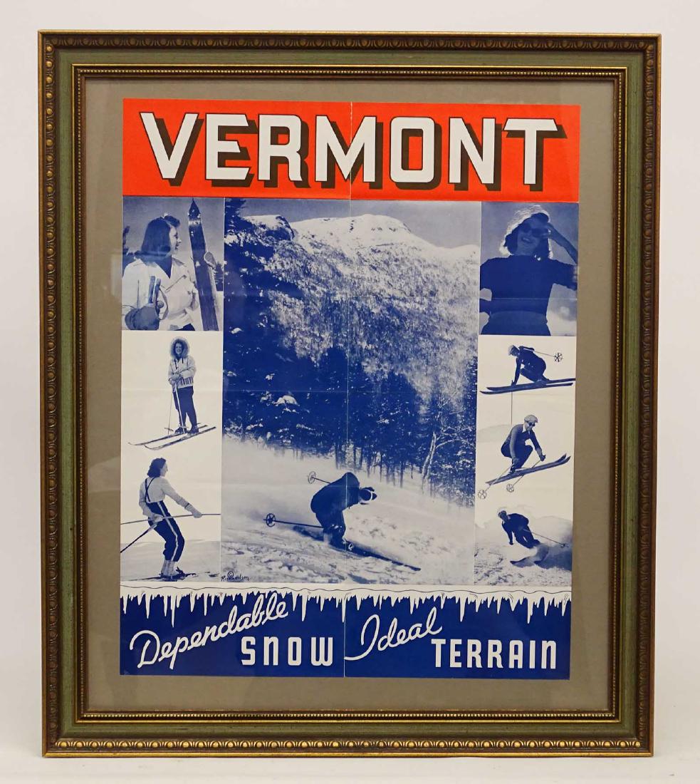Vermont Vintage Ski Poster (1 of 3)
