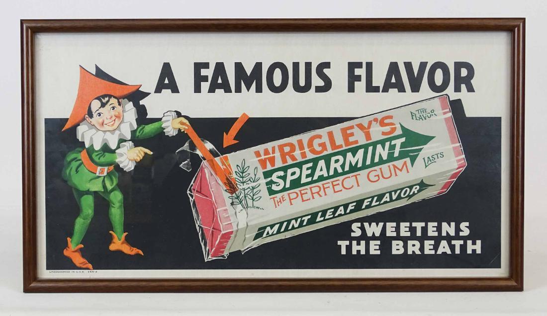 Wrigleys Advertising Poster (1 of 3)