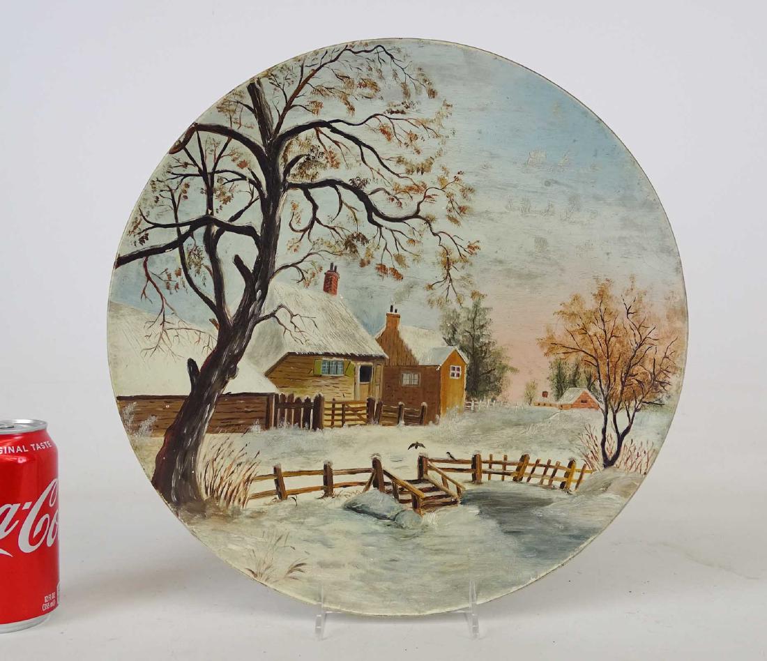 American School, Winter Landscape (1 of 3)