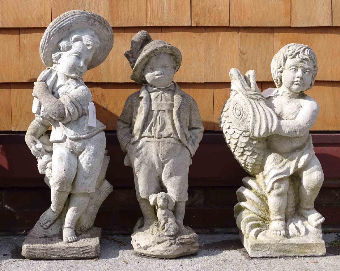 Poured Stone Statues (1 of 7)